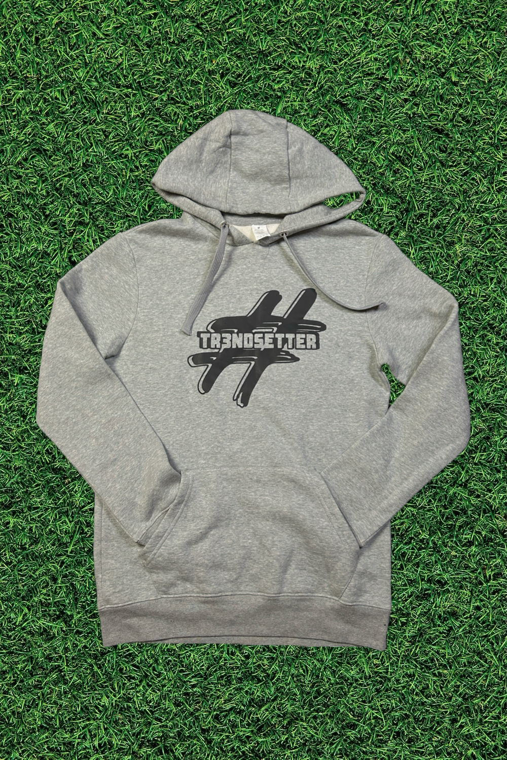 Adult Gray & Black Hoodie