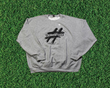 Load image into Gallery viewer, Adult Gray &amp; Black Crewneck
