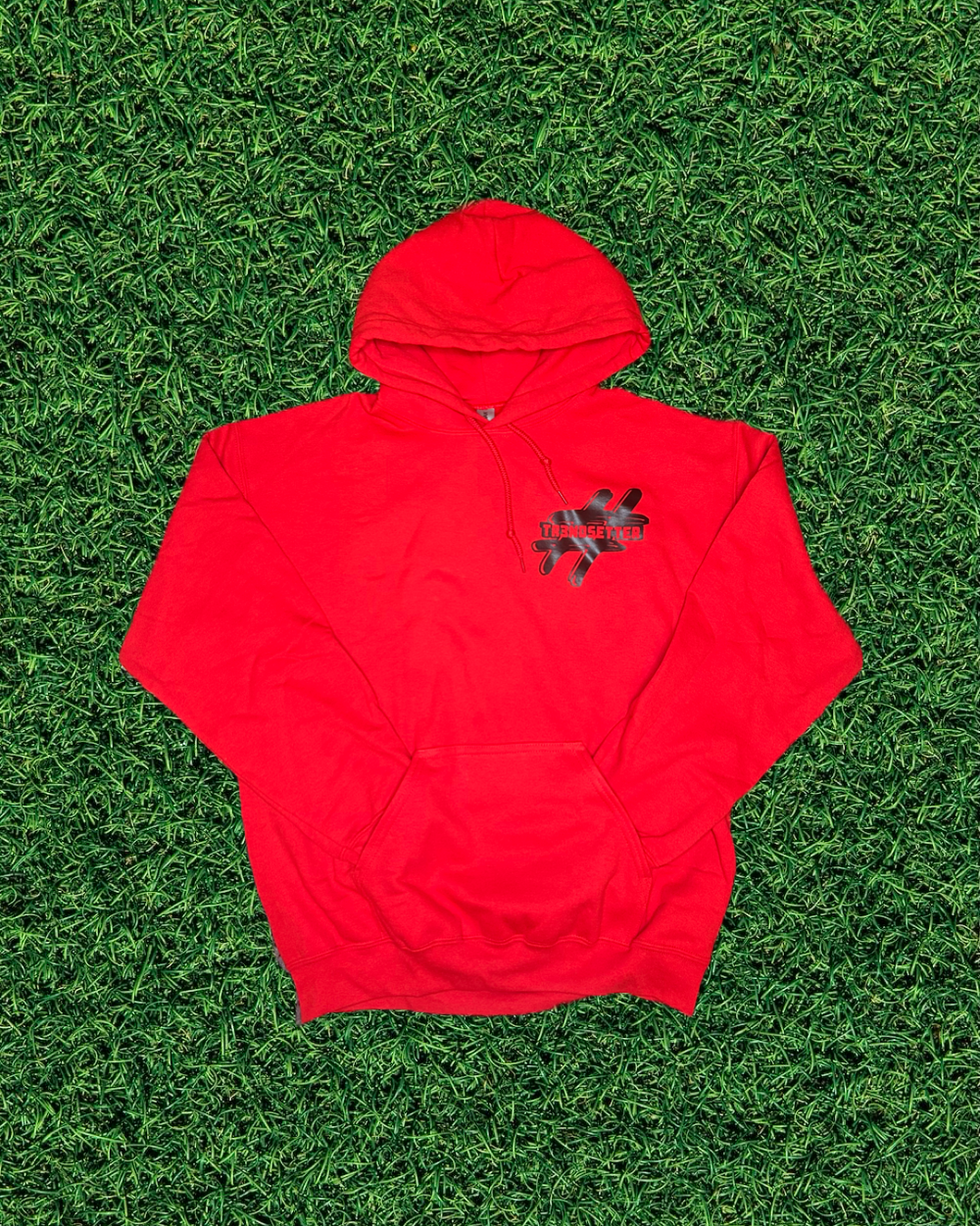 Adult Red & Black Hoodie