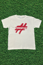 Load image into Gallery viewer, Youth White &amp; Red Tshirt
