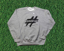 Load image into Gallery viewer, Adult Gray &amp; Black Crewneck
