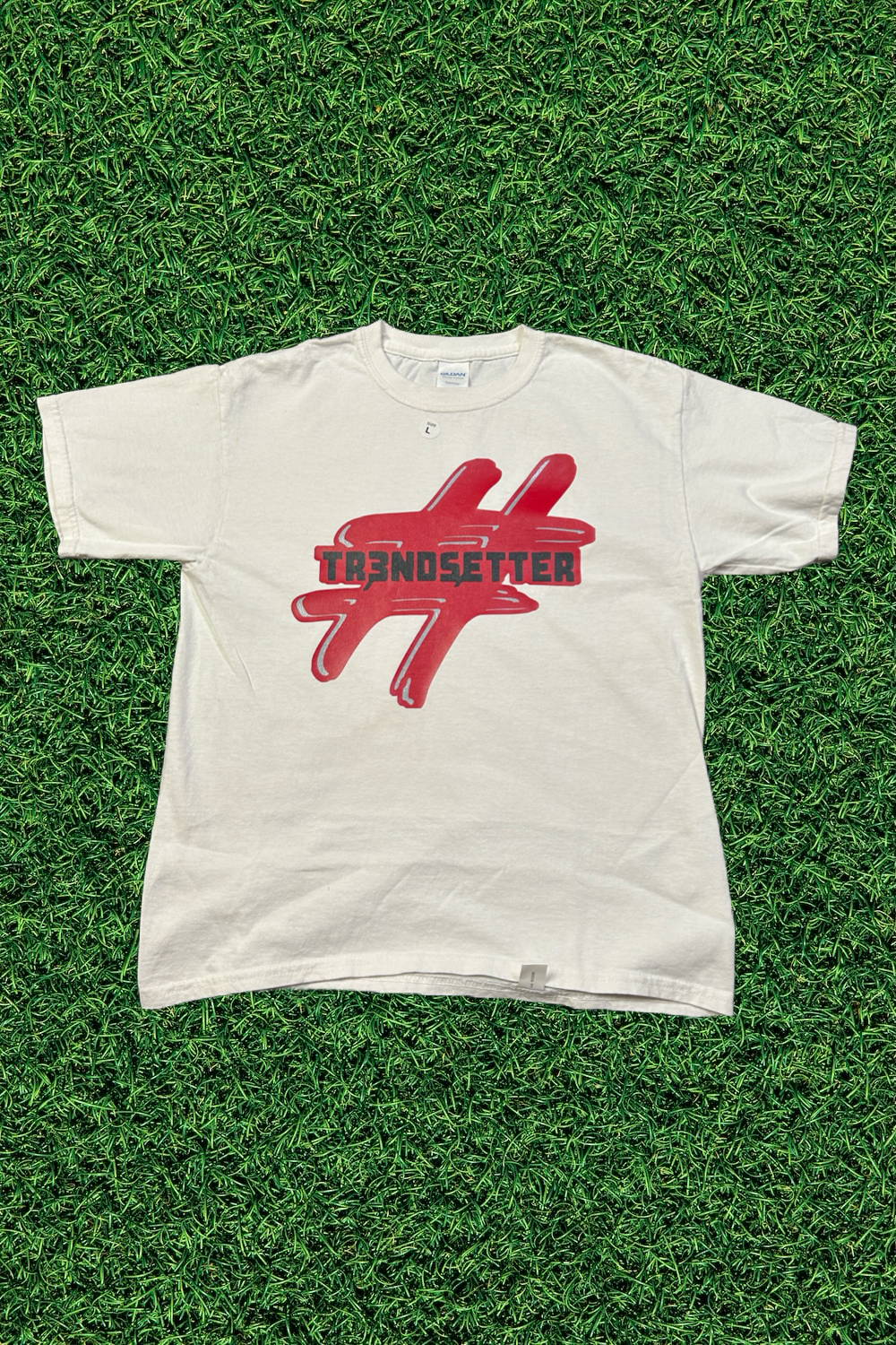 Youth White Tri-Color Tshirt